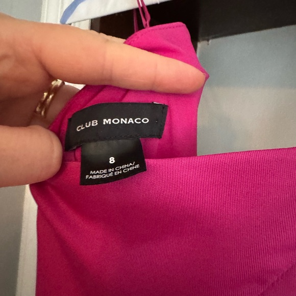 Club Monaco Pink Pleated Gown - Picture 9 of 10